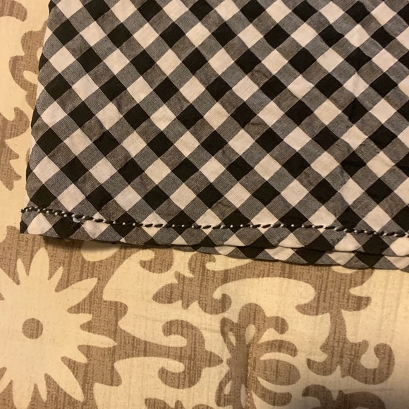 NWT Max Studio- Edit black and white gingham dress - Picture 5 of 7